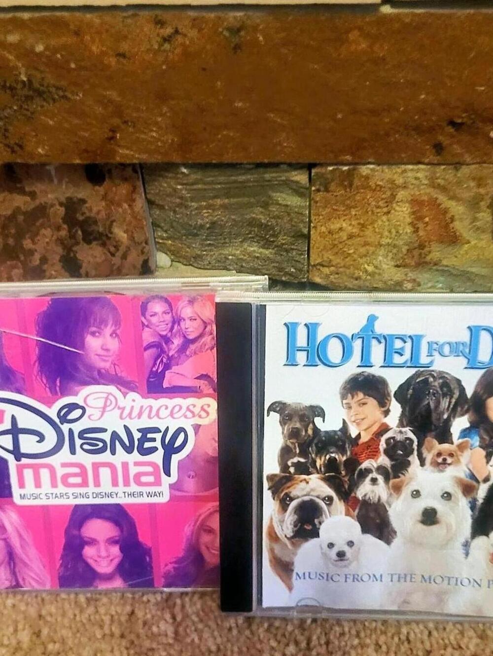 Princess Disney Mania 2008 CD and Hotel for Dogs CD soundtrack